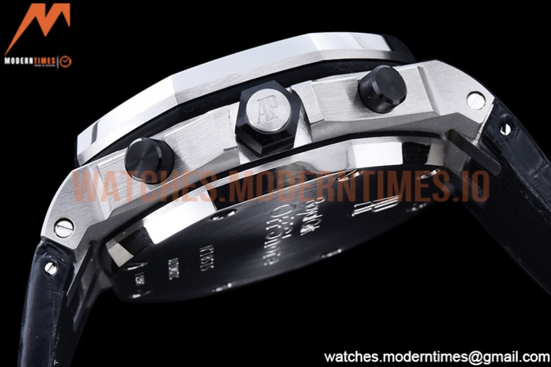 Audemars Piguet - AP ROO Chronograph SS/LE Blk/Num APF 7750 Mod
