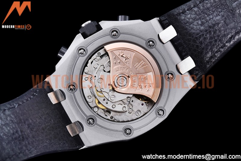 Audemars Piguet - AP ROO Chronograph SS/LE Blk/Num APF 7750 Mod