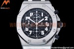 Audemars Piguet - AP ROO Chronograph SS/LE Blk/Num APF 7750 Mod