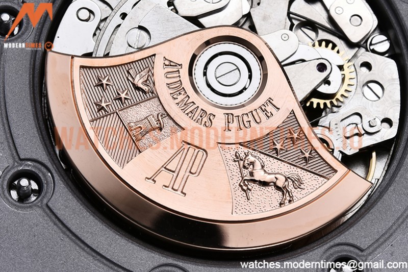 Audemars Piguet - AP ROO Chronograph CER SS/RU Grey/Num APF 7750 Mod