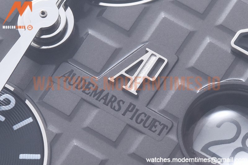 Audemars Piguet - AP ROO Chronograph SS/SS Grey/Num APF 7750 Mod