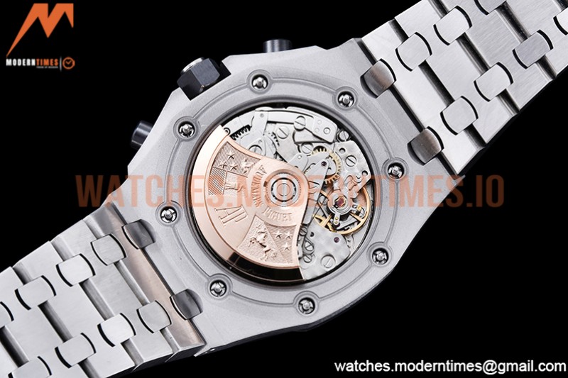 Audemars Piguet - AP ROO Chronograph SS/SS Grey/Num APF 7750 Mod