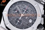 Audemars Piguet - AP ROO Chronograph SS/SS Grey/Num APF 7750 Mod