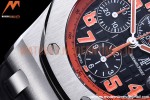 Audemars Piguet - AP ROO Chronograph SS/LE Blk/O-Num APF 7750 Mod