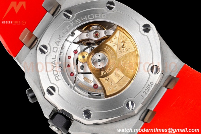 Audemars Piguet - AP ROO Chronograph SS/RU Black/Num JF A3126 Mod