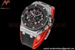 Audemars Piguet - AP ROO Chronograph SS/RU Black/Num JF A3126 Mod