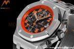 Audemars Piguet - AP ROO Chronograph SS/LE Black/Num Orange  JF A3126 Mod