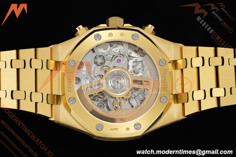 Audemars Piguet - Royal Oak Chrono 26240BA 41mm YG/YG Smoked Yellow Gold APSF SH4401