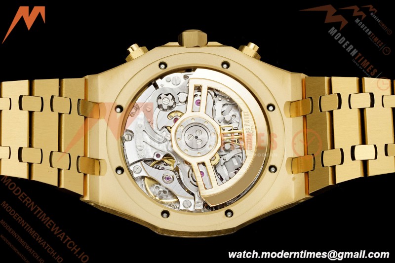 Audemars Piguet - Royal Oak Chrono 26240BA 41mm YG/YG Smoked Yellow Gold APSF SH4401