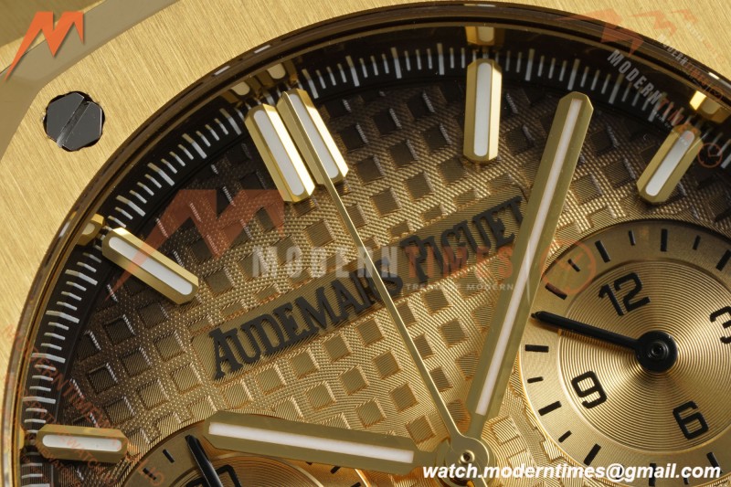 Audemars Piguet - Royal Oak Chrono 26240BA 41mm YG/YG Smoked Yellow Gold APSF SH4401