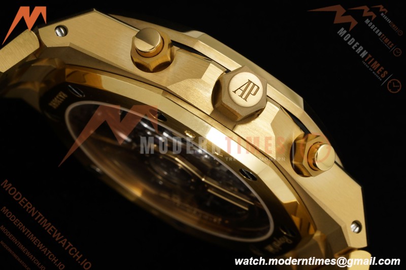 Audemars Piguet - Royal Oak Chrono 26240BA 41mm YG/YG Smoked Yellow Gold APSF SH4401