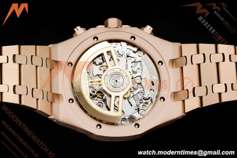 Audemars Piguet - Royal Oak Chrono 26239OR 41mm RG/RG Brown Dial APSF SH4401