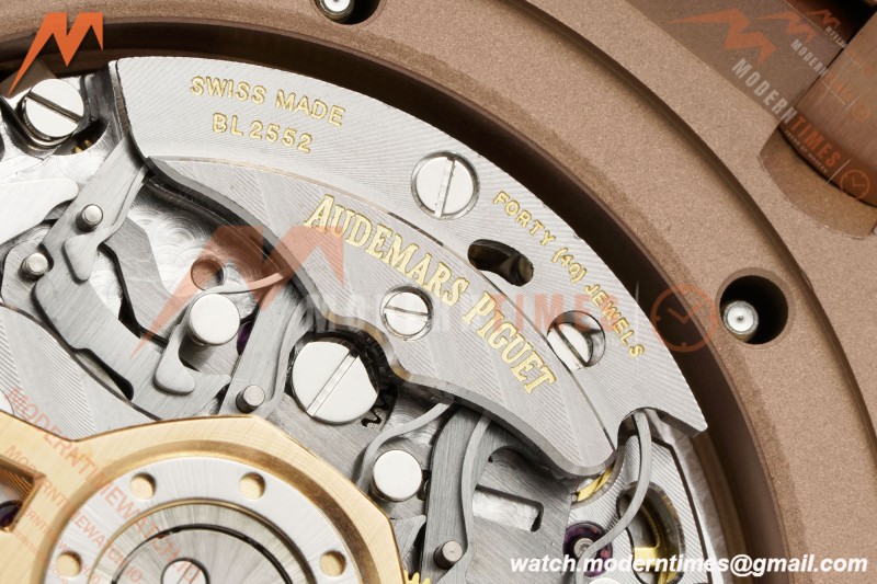 Audemars Piguet - Royal Oak Chrono 26239OR 41mm RG/RG Brown Dial APSF SH4401