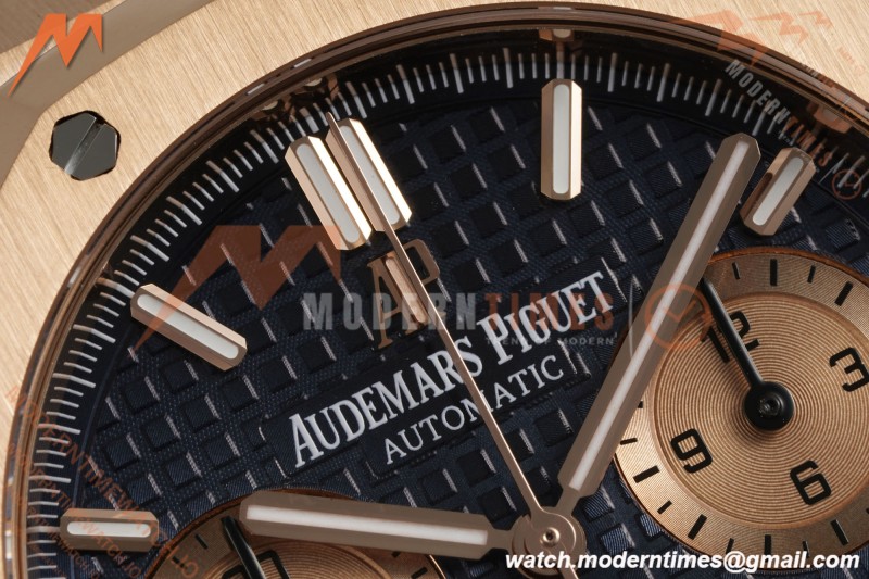 Audemars Piguet - Royal Oak Chrono 26239OR 41mm RG/RG Blue Dial APSF SH4401 | 오데마 피게 - 로얄 오크 크로노 26239OR 41mm RG/RG 블루 다이얼 APSF SH4401