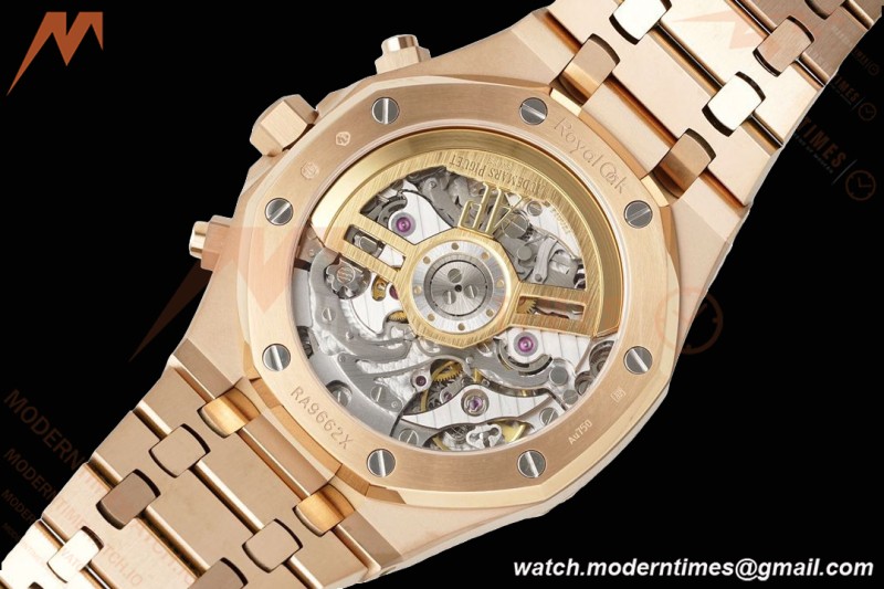 Audemars Piguet - Royal Oak Chrono 26240OR 41mm RG/RG Blue APSF SH4401