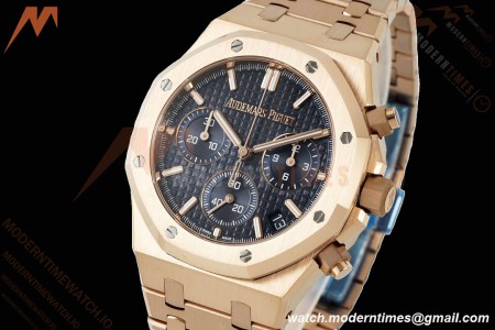 Audemars Piguet - Royal Oak Chrono 26240OR 41mm RG/RG Blue APSF SH4401