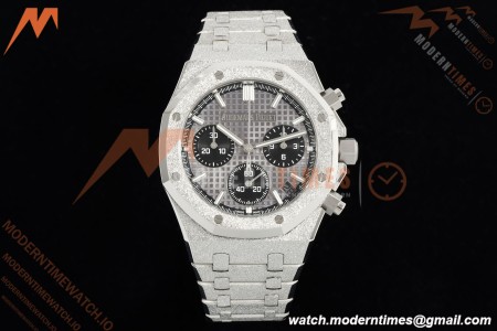 Audemars Piguet - Royal Oak Chrono 26240BC 41mm Frosted SS/SS Grey APSF SH4401