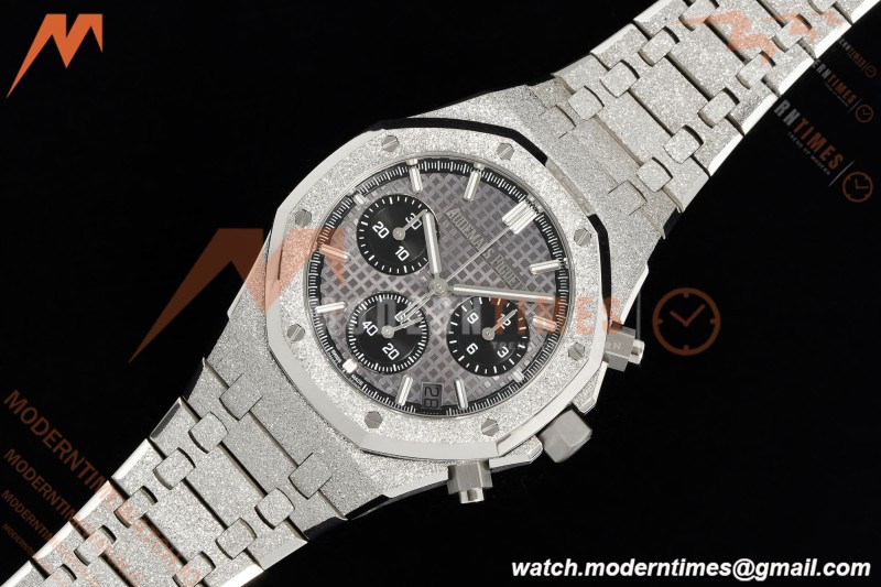 Audemars Piguet - Royal Oak Chrono 26240BC 41mm Frosted SS/SS Grey APSF SH4401