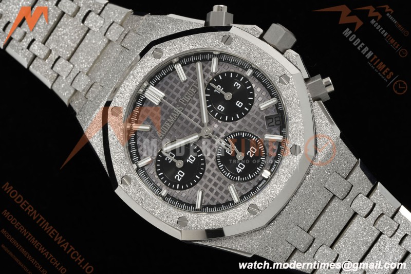 Audemars Piguet - Royal Oak Chrono 26240BC 41mm Frosted SS/SS Grey APSF SH4401