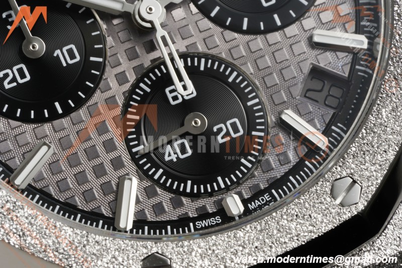 Audemars Piguet - Royal Oak Chrono 26240BC 41mm Frosted SS/SS Grey APSF SH4401
