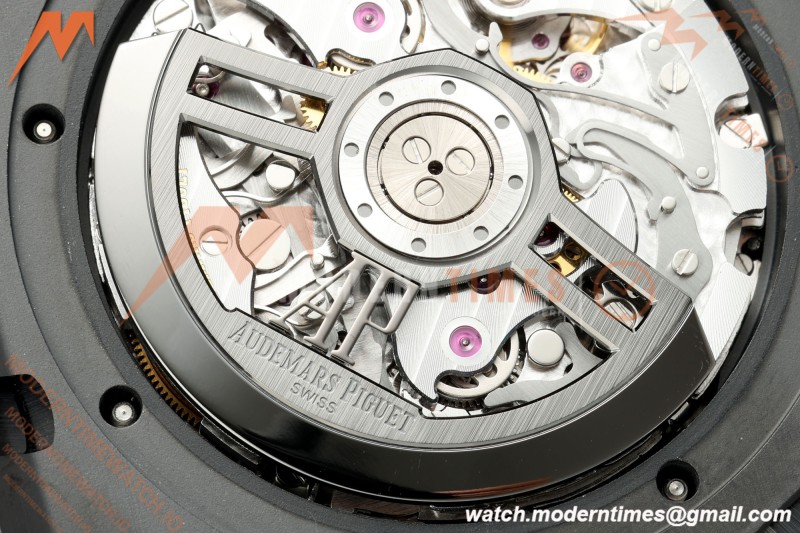 Audemars Piguet - Royal Oak 26240CE 41mm CER/CER Black APSF V2 SA4401 Free Sprung | 오데마 피게 로얄 오크 26240CE 41mm CER/CER 블랙 APSF V2 SA4401 프리 스프링