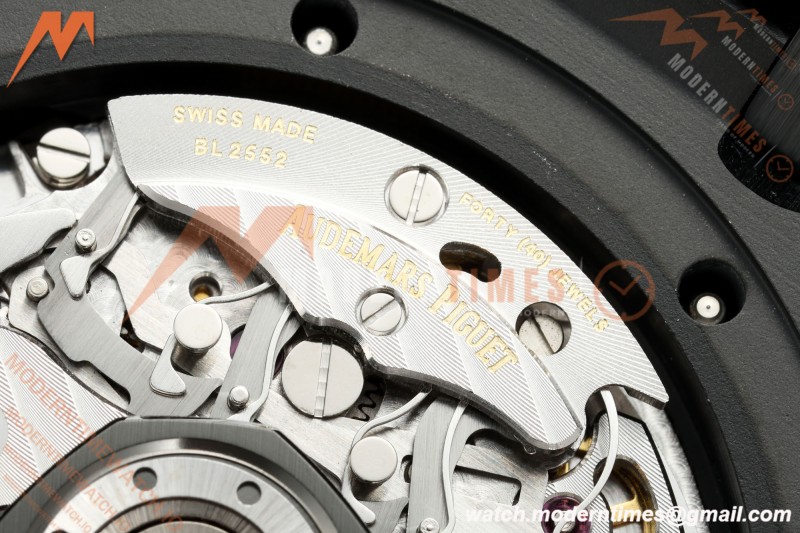 Audemars Piguet - Royal Oak 26240CE 41mm CER/CER Black APSF V2 SA4401 Free Sprung | 오데마 피게 로얄 오크 26240CE 41mm CER/CER 블랙 APSF V2 SA4401 프리 스프링