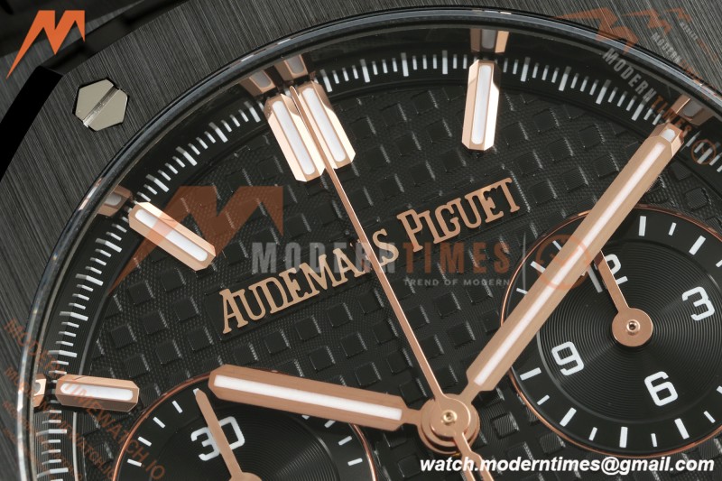 Audemars Piguet - Royal Oak 26240CE 41mm CER/CER Black APSF V2 SA4401 Free Sprung | 오데마 피게 로얄 오크 26240CE 41mm CER/CER 블랙 APSF V2 SA4401 프리 스프링