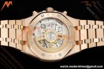 Audemars Piguet - Royal Oak Chrono 26239OR Frosted 41mm RG/RG Blue Dial APSF SH4401 | 오데마 피게 - 로얄 오크 크로노 26239OR 프로스티드 41mm RG/RG 블루 다이얼 APSF SH4401