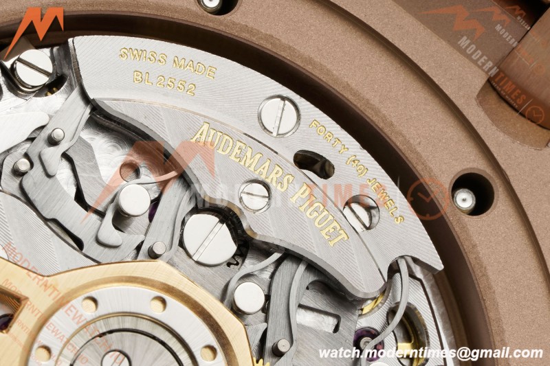 Audemars Piguet - Royal Oak Chrono 26239OR Frosted 41mm RG/RG Blue Dial APSF SH4401 | 오데마 피게 - 로얄 오크 크로노 26239OR 프로스티드 41mm RG/RG 블루 다이얼 APSF SH4401