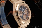 Audemars Piguet - Royal Oak Chrono 26239OR Frosted 41mm RG/RG Blue Dial APSF SH4401 | 오데마 피게 - 로얄 오크 크로노 26239OR 프로스티드 41mm RG/RG 블루 다이얼 APSF SH4401