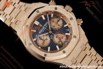 Audemars Piguet - Royal Oak Chrono 26239OR Frosted 41mm RG/RG Blue Dial APSF SH4401 | 오데마 피게 - 로얄 오크 크로노 26239OR 프로스티드 41mm RG/RG 블루 다이얼 APSF SH4401