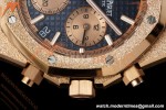 Audemars Piguet - Royal Oak Chrono 26239OR Frosted 41mm RG/RG Blue Dial APSF SH4401 | 오데마 피게 - 로얄 오크 크로노 26239OR 프로스티드 41mm RG/RG 블루 다이얼 APSF SH4401