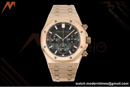 Audemars Piguet - Royal Oak Chrono 26240OR 41mm RG/RG Green APSF SH4401