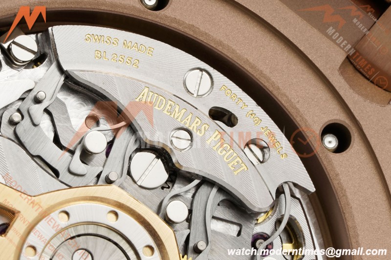 Audemars Piguet - Royal Oak Chrono 26240OR 41mm RG/RG Green APSF SH4401 | 오데마 피게 - 로얄 오크 크로노 26240OR 41mm RG/RG 그린 APSF SH4401
