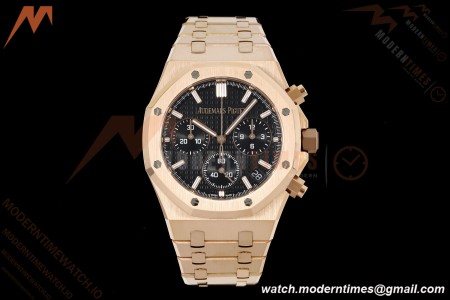 Audemars Piguet - Royal Oak Chrono 26240OR 41mm RG/RG Black APSF SH4401