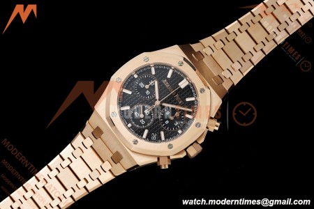 Audemars Piguet - Royal Oak Chrono 26240OR 41mm RG/RG Black APSF SH4401