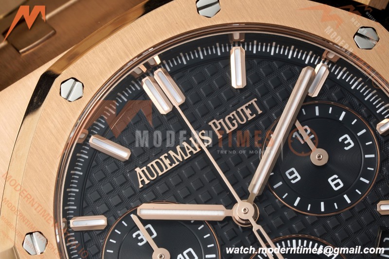 Audemars Piguet - Royal Oak Chrono 26240OR 41mm RG/RG Black APSF SH4401