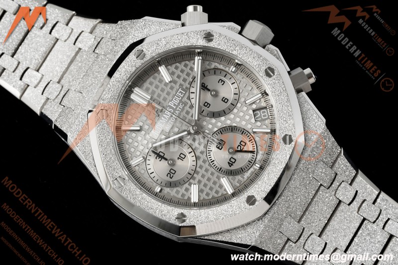 Audemars Piguet - Royal Oak Chrono 26239BC Frosted 41mm SS/SS Grey APSF SH4401 | 오데마 피게 - 로얄 오크 크로노 26239BC 프로스티드 41mm SS/SS 그레이 APSF SH4401