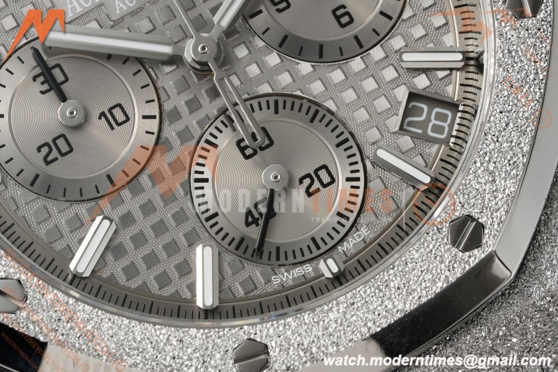 Audemars Piguet - Royal Oak Chrono 26239BC Frosted 41mm SS/SS Grey APSF SH4401 | 오데마 피게 - 로얄 오크 크로노 26239BC 프로스티드 41mm SS/SS 그레이 APSF SH4401