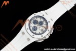 Audemars Piguet - AP ROO Chronograph Sec@12 44mm CER/CER/RU White APJF A3126 Mod