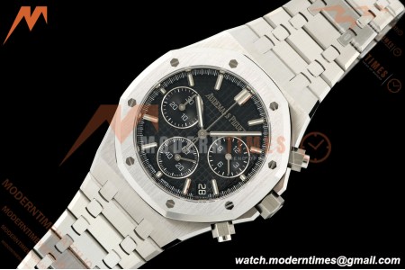 Audemars Piguet - Royal Oak 26240ST 41mm SS/SS Black SWF Dial DDF DD4401 | 오데마 피게 - 로얄 오크 26240ST 41mm SS/SS 블랙 SWF 다이얼 DDF DD4401