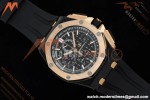 Audemars Piguet - AP ROO Chronograph Sec@12 26406FR 44mm CER/RG/RU Black APJF A3126 Mod
