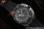 Audemars Piguet - AP ROO Chronograph Sec@12 26402CE 44mm CER/CER/RU Black APJF A3126 Mod