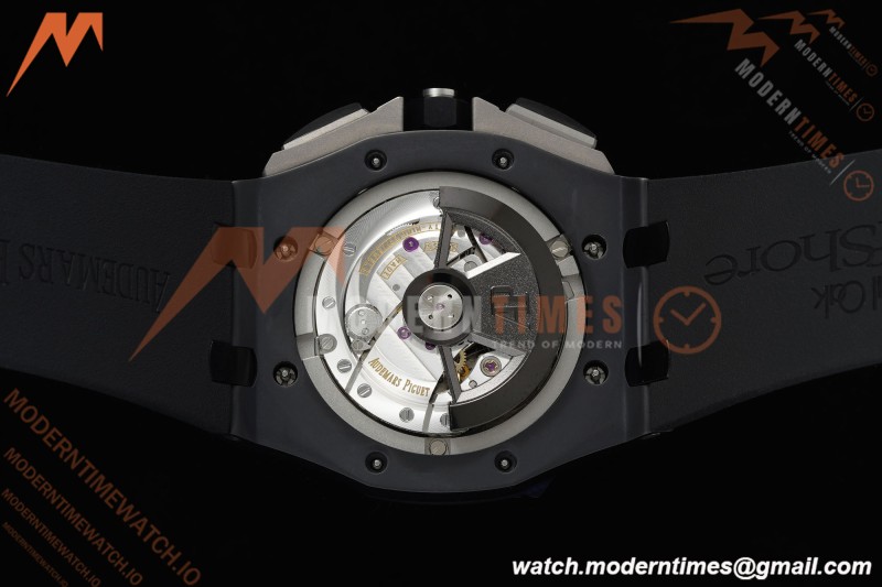 Audemars Piguet - AP ROO Chronograph Sec@12 26402CE 44mm CER/CER/RU Black APJF A3126 Mod