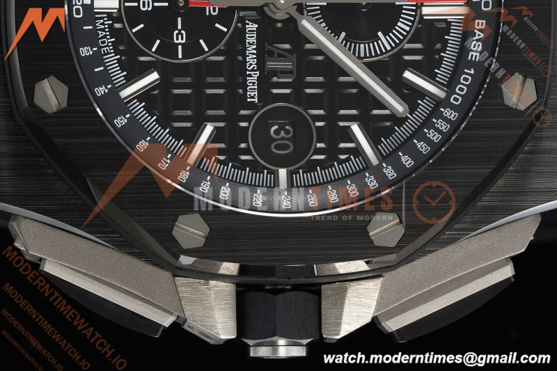 Audemars Piguet - AP ROO Chronograph Sec@12 26402CE 44mm CER/CER/RU Black APJF A3126 Mod