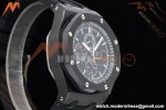 Audemars Piguet - AP ROO Chronograph Sec@12 26402CE 44mm CER/CER/RU Black APJF A3126 Mod