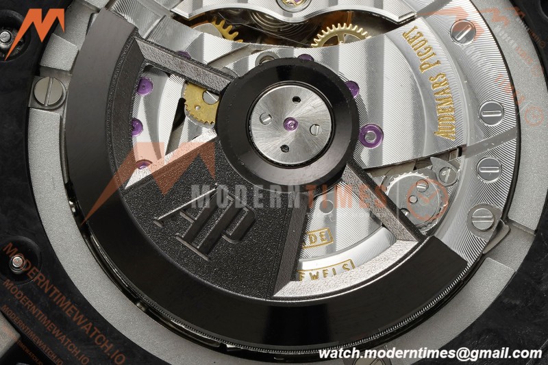 Audemars Piguet - AP ROO Chronograph Sec@12 26400AU 44mm CER/CER/RU Black APJF A3126 Mod | 오데마 피게 - AP ROO 크로노그래프 Sec@12 26400AU 44mm CER/CER/RU 블랙 APJF A3126 Mod