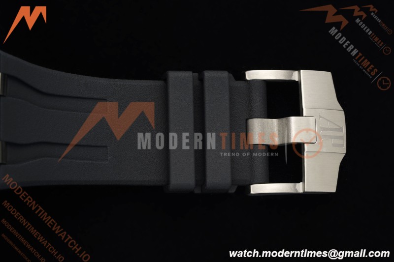 Audemars Piguet - AP ROO Chronograph Sec@12 26400AU 44mm CER/CER/RU Black APJF A3126 Mod | 오데마 피게 - AP ROO 크로노그래프 Sec@12 26400AU 44mm CER/CER/RU 블랙 APJF A3126 Mod