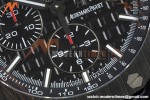 Audemars Piguet - AP ROO Chronograph Sec@12 26400AU 44mm CER/CER/RU Black APJF A3126 Mod | 오데마 피게 - AP ROO 크로노그래프 Sec@12 26400AU 44mm CER/CER/RU 블랙 APJF A3126 Mod