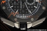 Audemars Piguet - AP ROO Chronograph Sec@12 26400AU 44mm CER/CER/RU Black APJF A3126 Mod | 오데마 피게 - AP ROO 크로노그래프 Sec@12 26400AU 44mm CER/CER/RU 블랙 APJF A3126 Mod
